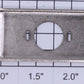 MTH TP-SP00029 Nickel Body Cross Brace for Girard and Blue Comet Pass Cars