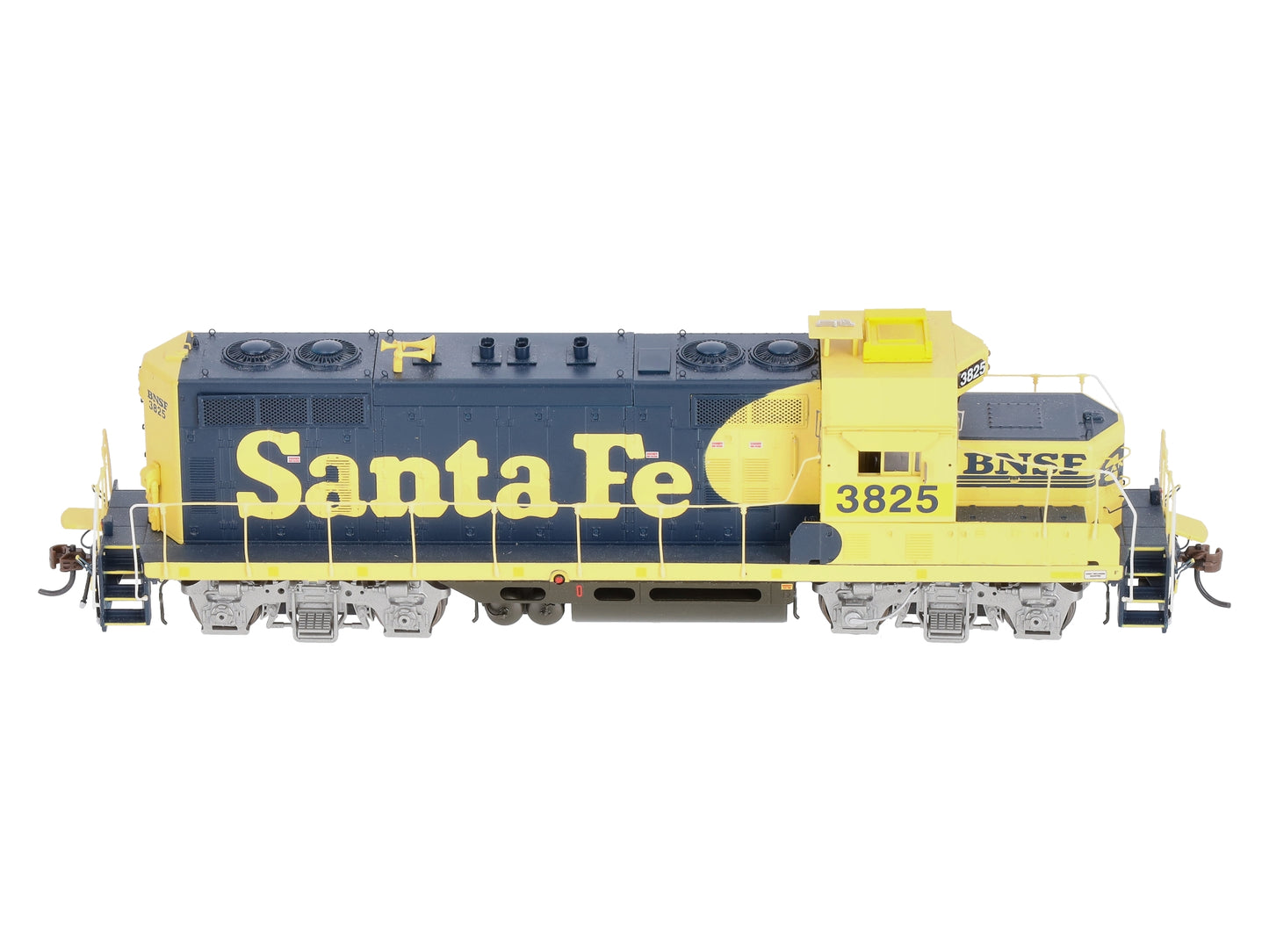 Athearn G65143 HO BNSF GP7u Diesel Locomotive with DCC & Sound #3825