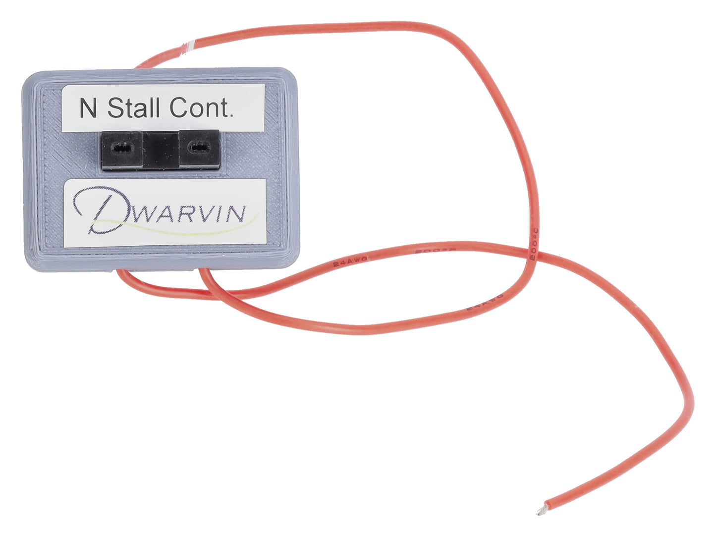Dwarvin DVTSSS201 N Turnout Signal Stall Motor w/3 Black Dwarf Signals