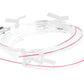 Dwarvin DVTSTC3-1 HO Twin Coil 3 wire 3 Dwarf Signals Kit w/Pwr - Black