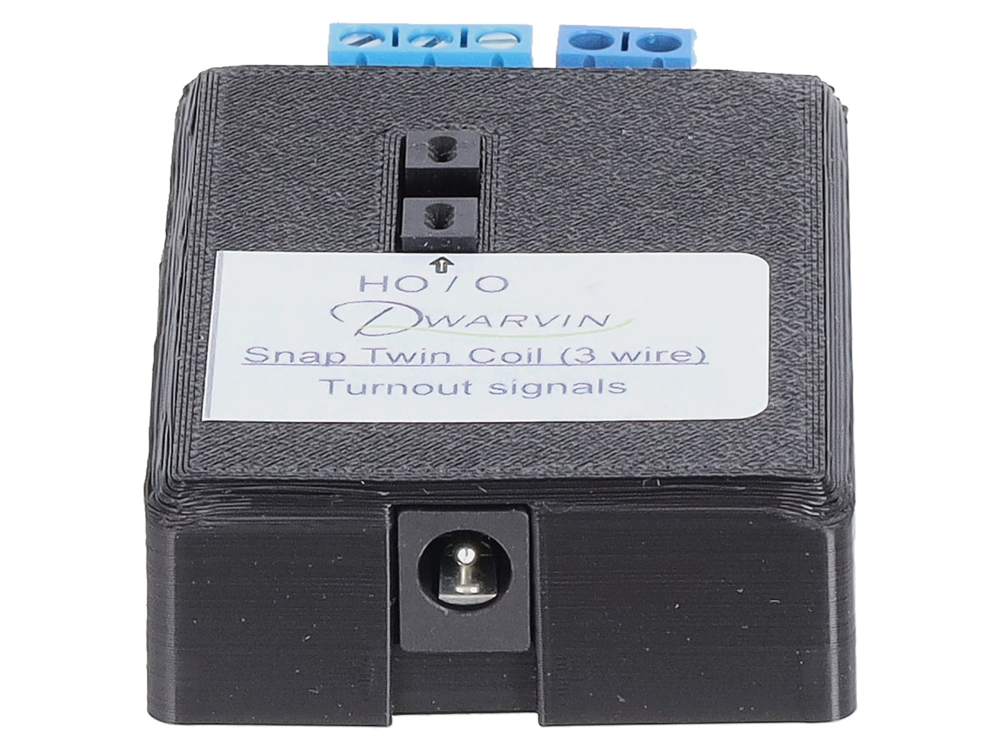 Dwarvin DVTSTC3-1S-NP HO Twin Coil 3 wire 3 Dwarf Signals Kit w/o Pwr - Silver