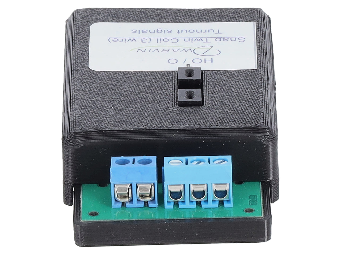 Dwarvin DVTSTC3-1NP HO Twin Coil 3 wire 3 Dwarf Signals Kit No Pwr - Black