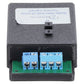 Dwarvin DVTSTC3-2 N Turnout Twin Coil 3 Wire 3 Dwarf Signals w/Pwr Supply -Black