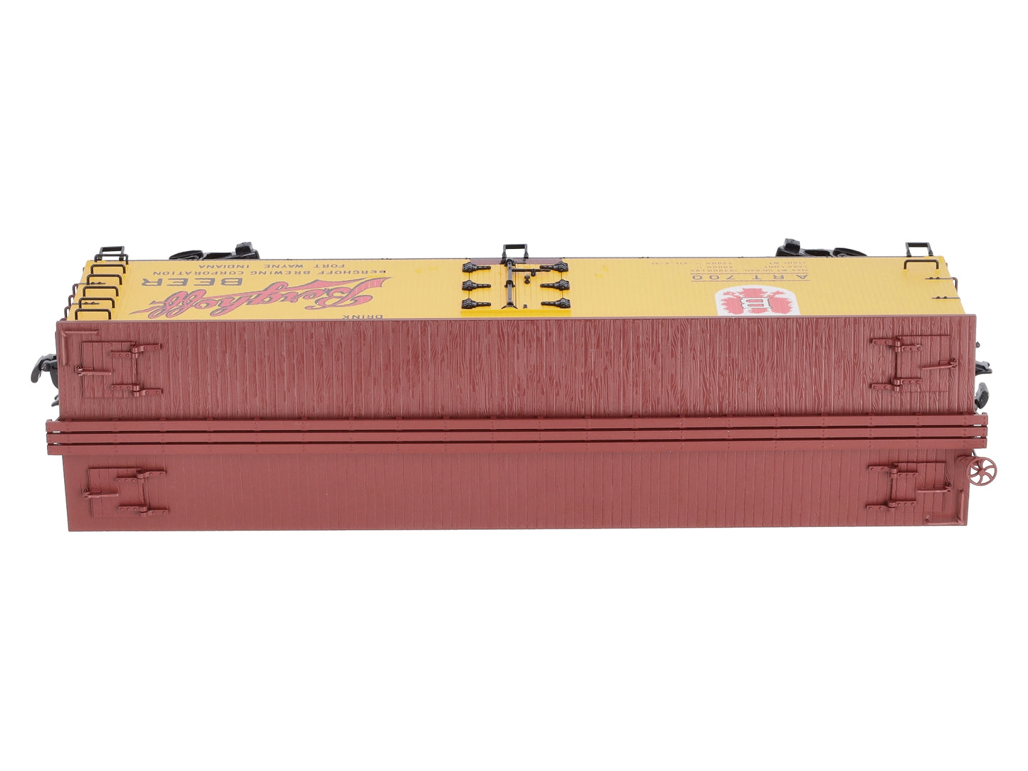 Atlas 8185-1 O Gauge 40' Wood Reefer Berghoff Beer #700 LN/Box