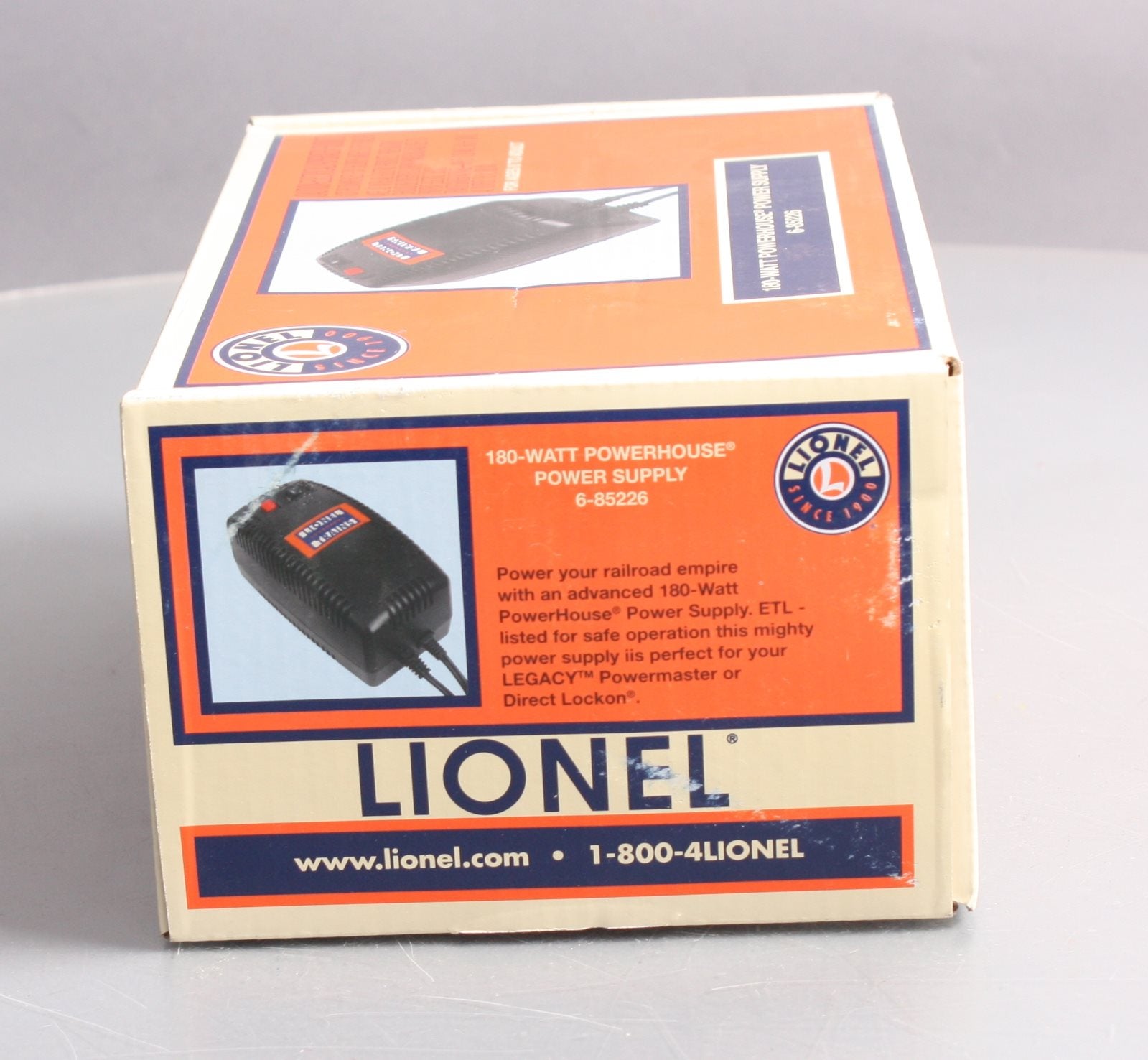 Lionel 6-85226 O 180W New Powerhouse Watt 10A Power Supply LN/Box