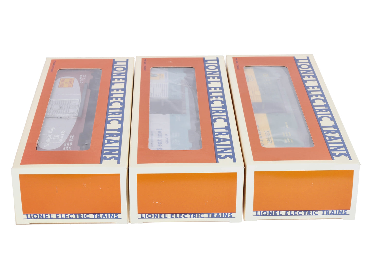 Lionel 6-19276 O Gauge 6464 Boxcar Series V (Set of 3) EX/Box