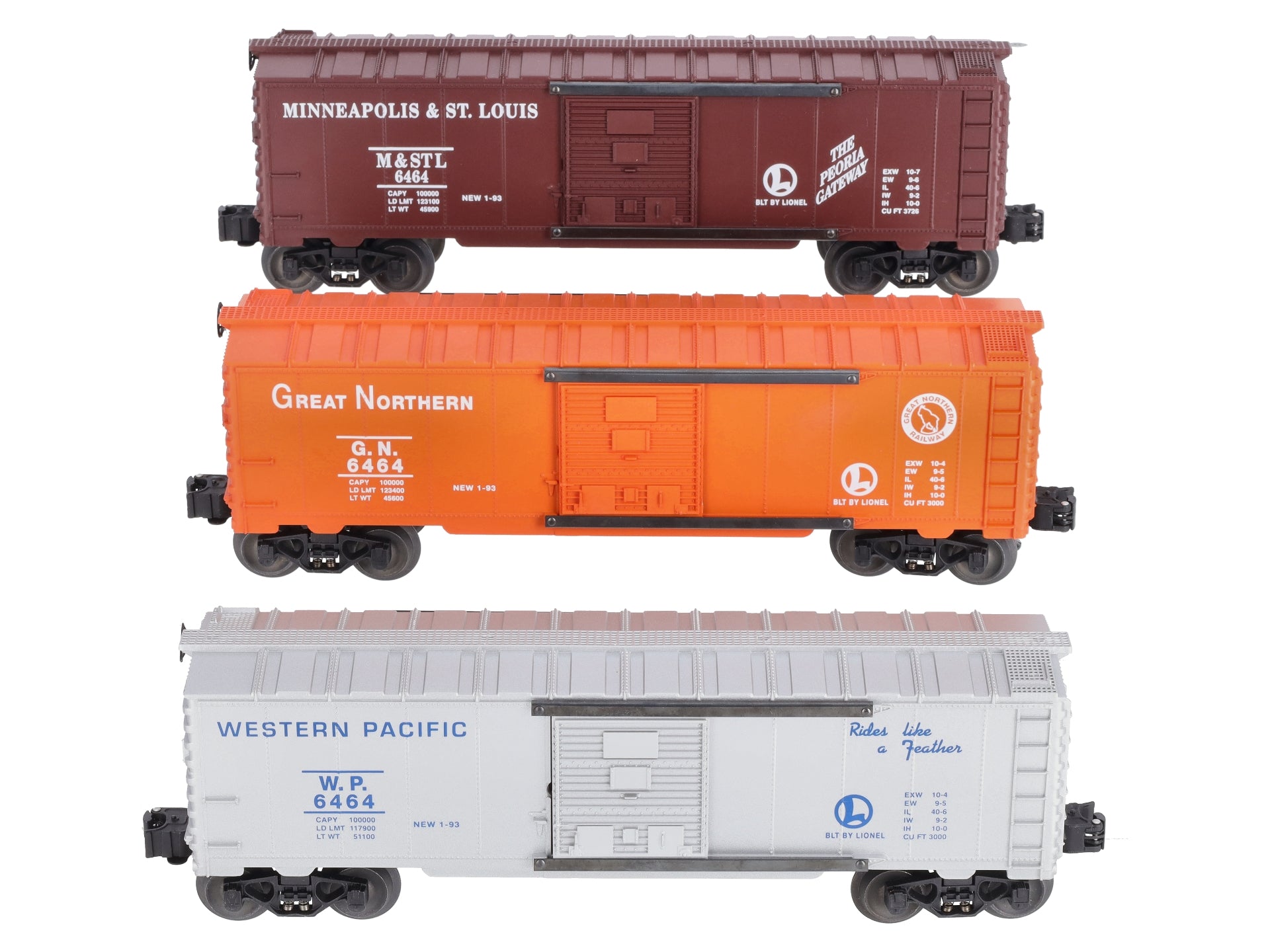 Lionel 6-19247 O Gauge 6464 Boxcar Series Edition 1 LN/Box