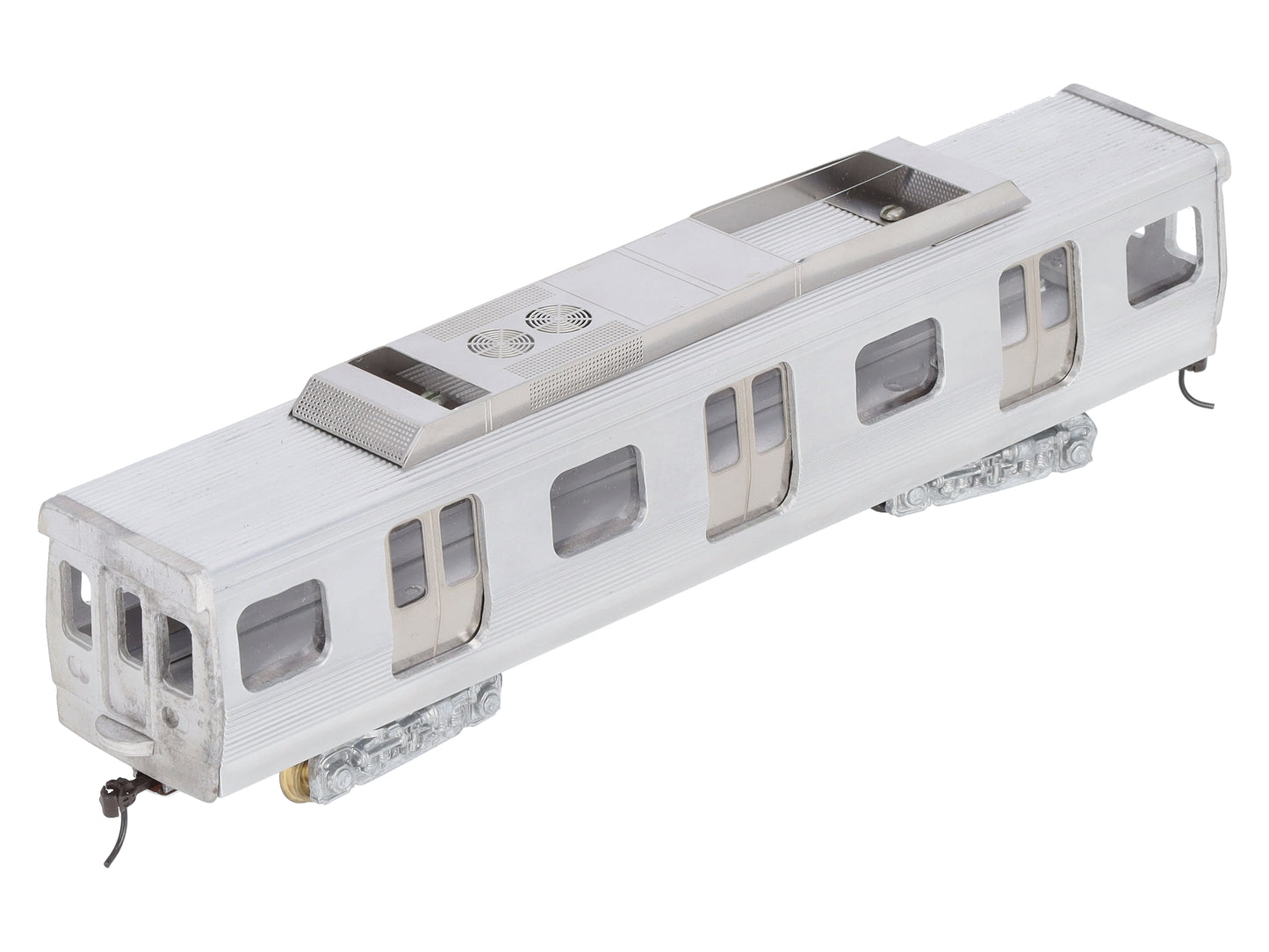Septa HO Scale Limited Edition Nickel-Plated Brass M-4 Commuter Car EX/Box