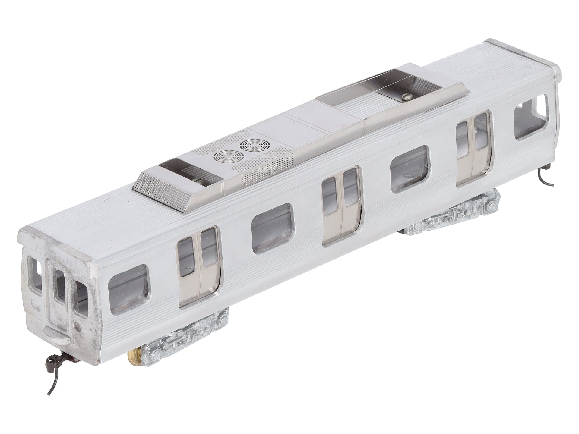 Septa HO Scale Limited Edition Nickel-Plated Brass M-4 Commuter Car EX/Box