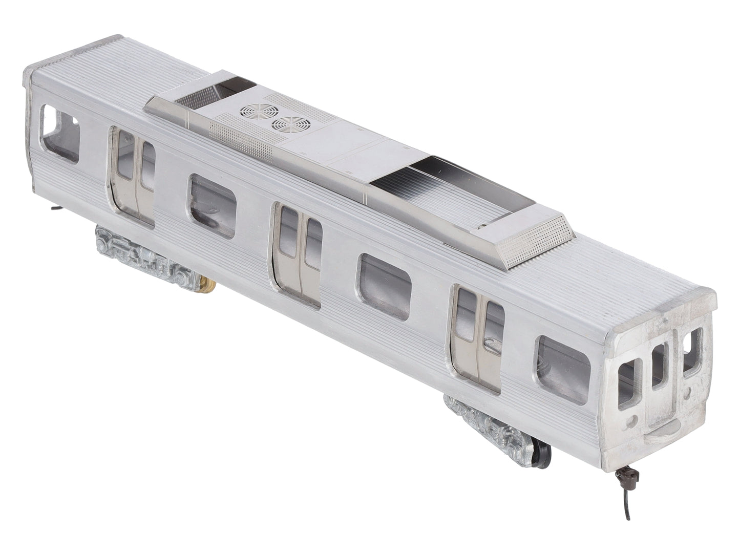 Septa HO Scale Limited Edition Nickel-Plated Brass M-4 Commuter Car EX/Box