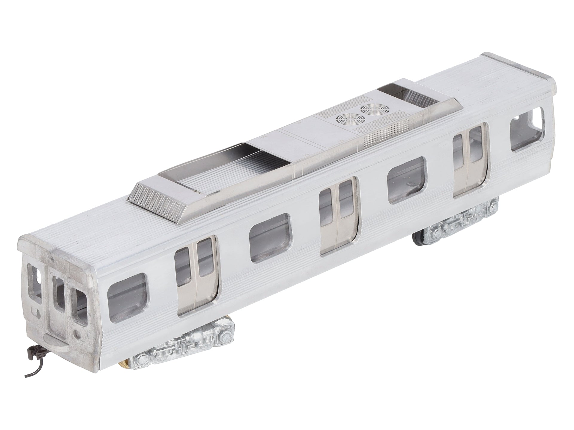 Septa HO Scale Limited Edition Nickel-Plated Brass M-4 Commuter Car EX/Box