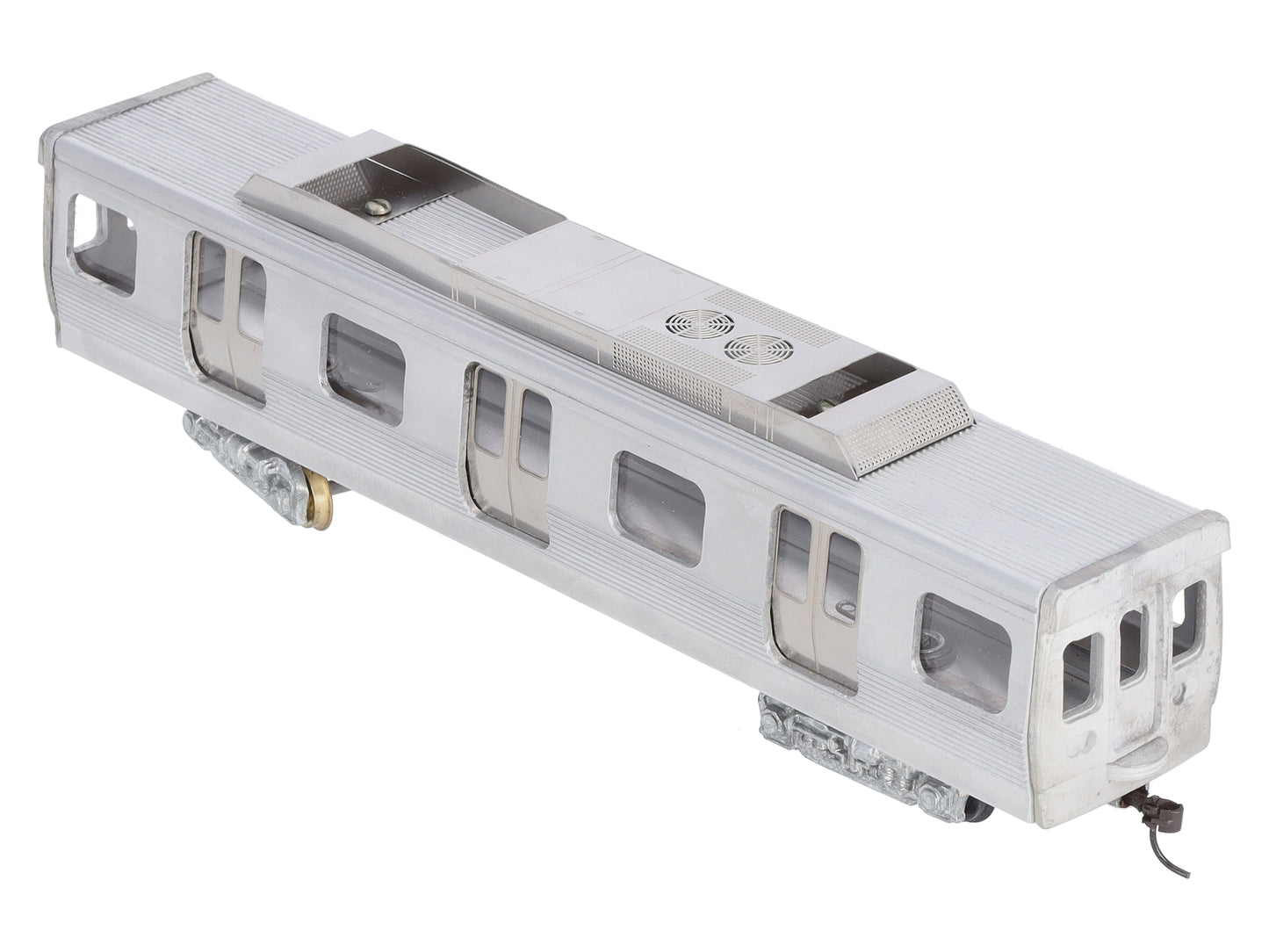 Septa HO Scale Limited Edition Nickel-Plated Brass M-4 Commuter Car EX/Box