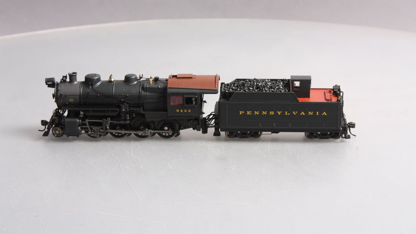Broadway Limited 2838 HO Pennsylvania Railroad PRR H10s 2-8-0 with 90F82 #9422