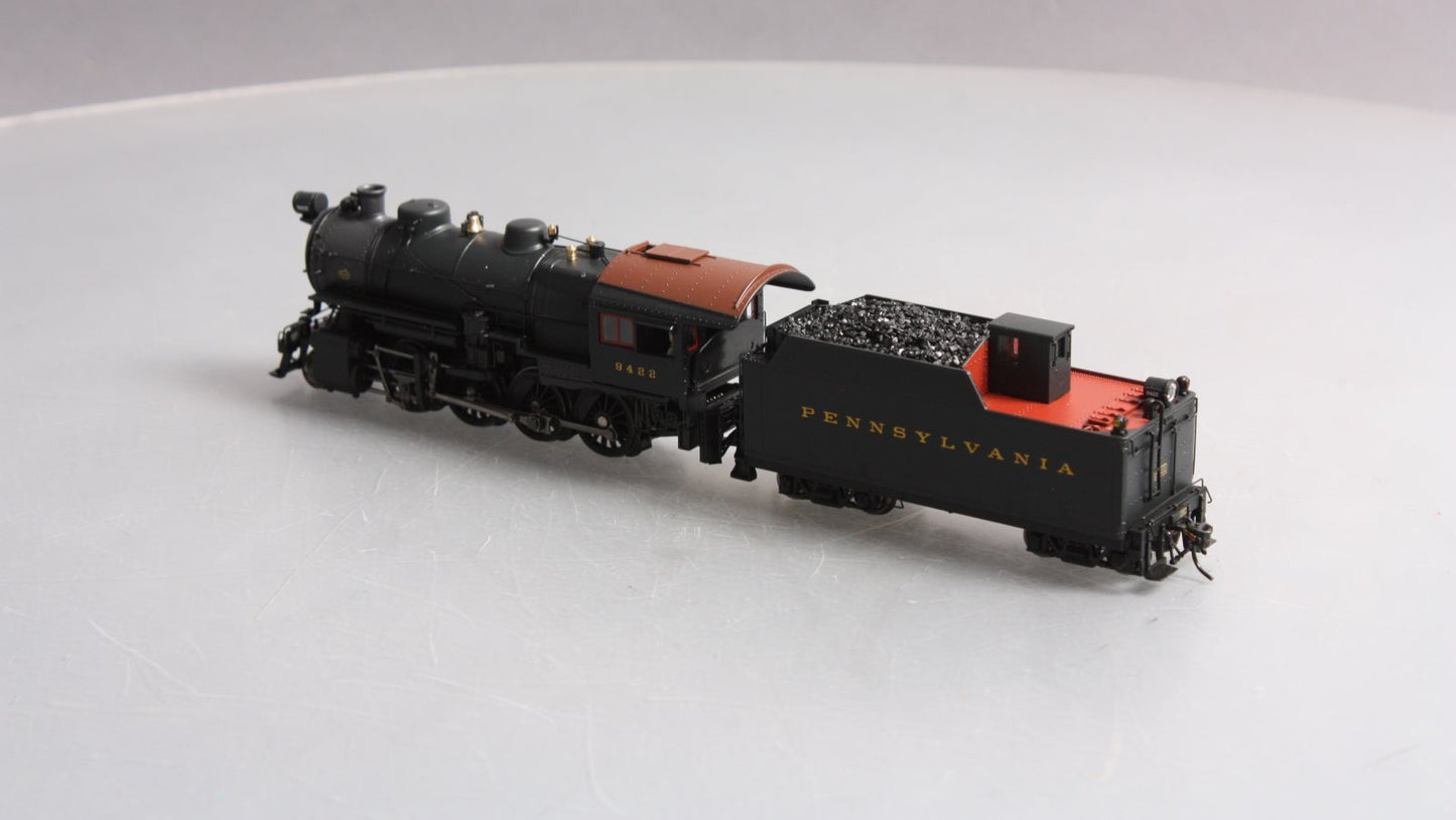 Broadway Limited 2838 HO Pennsylvania Railroad PRR H10s 2-8-0 with 90F82 #9422