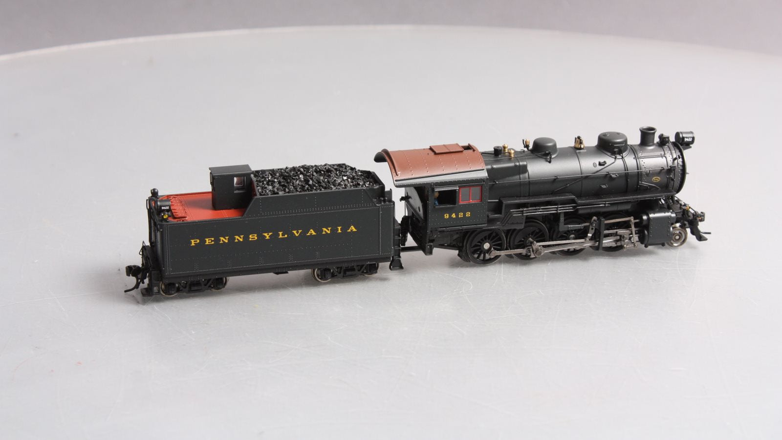 Broadway Limited 2838 HO Pennsylvania Railroad PRR H10s 2-8-0 with 90F82 #9422
