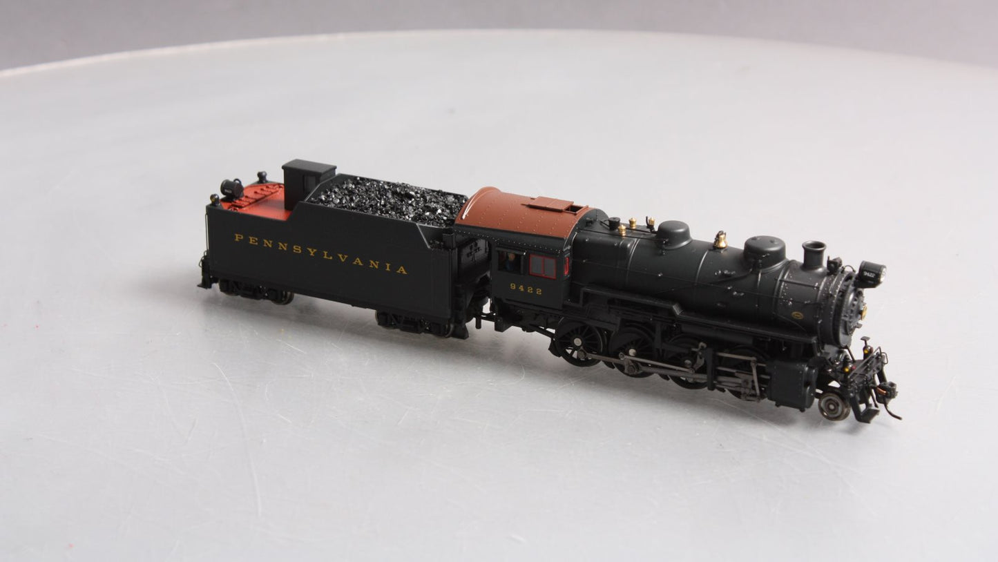 Broadway Limited 2838 HO Pennsylvania Railroad PRR H10s 2-8-0 with 90F82 #9422