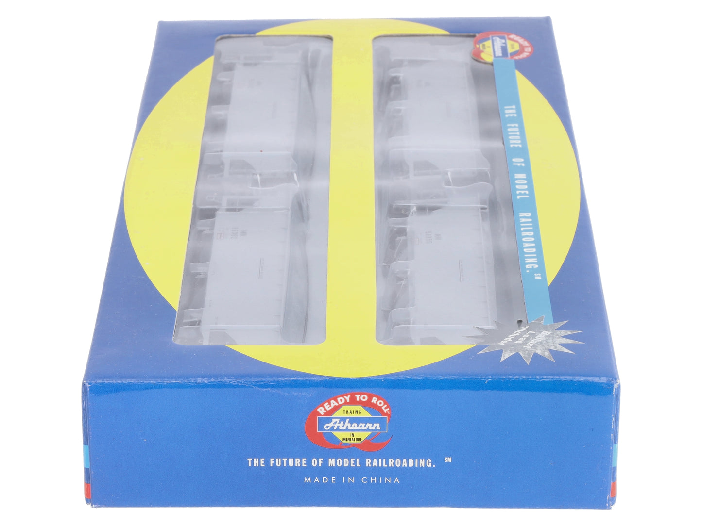 Athearn 95702 HO Scale MOW 40' Offset Ballast Hoppers 4-Pack LN/Box