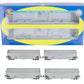 Athearn 95702 HO Scale MOW 40' Offset Ballast Hoppers 4-Pack LN/Box