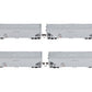 Athearn 95702 HO Scale MOW 40' Offset Ballast Hoppers 4-Pack LN/Box