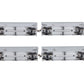 Athearn 95702 HO Scale MOW 40' Offset Ballast Hoppers 4-Pack LN/Box
