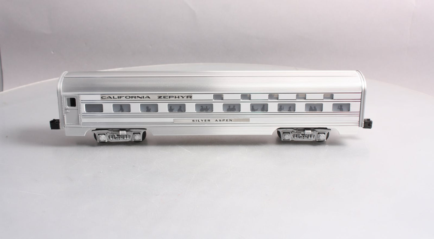 Weaver O California Zephyr "Silver Aspen" 60' Aluminum Sleeper Car LN/Box