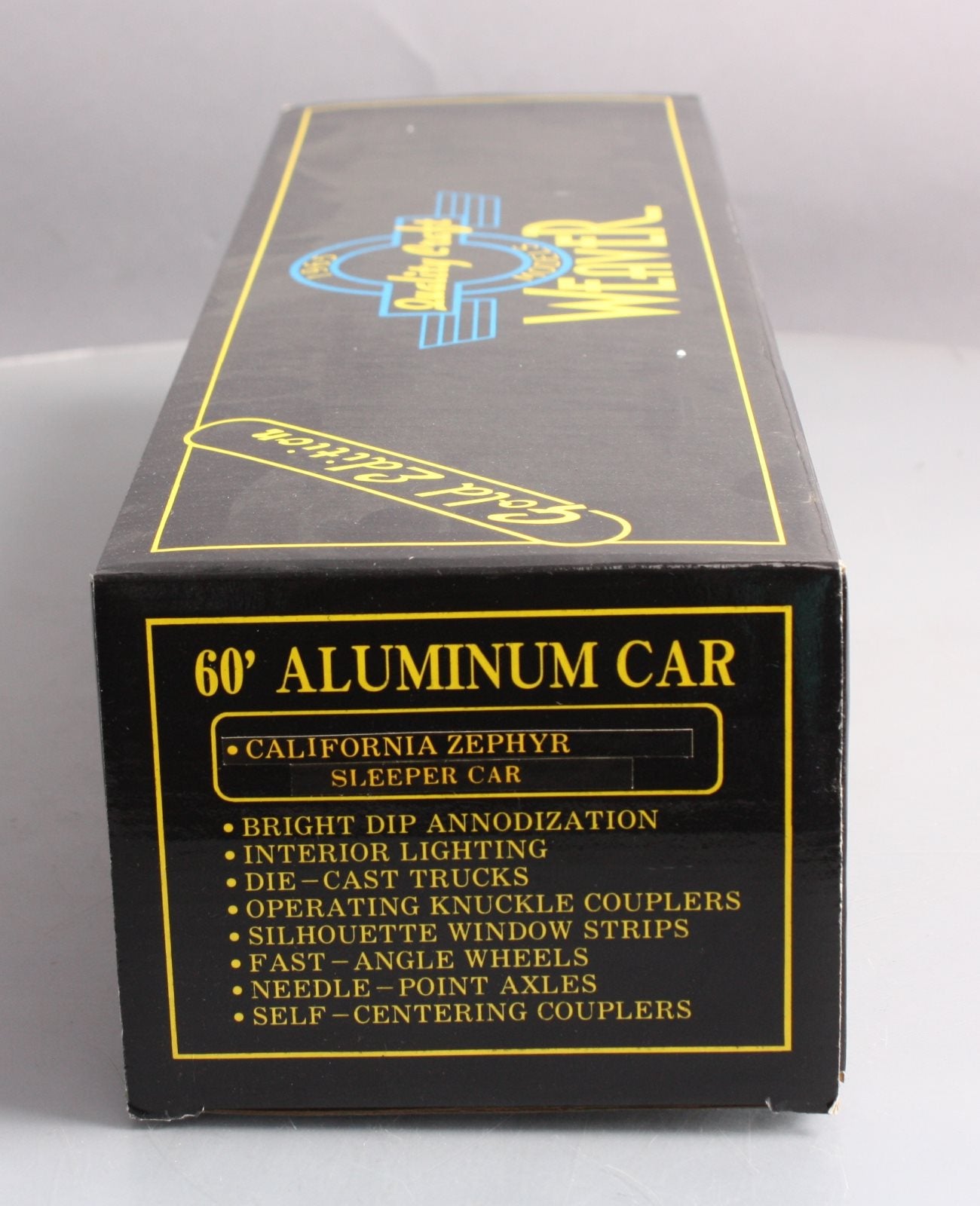 Weaver Silver Aspen O California Zephyr "Silver Aspen" 60' Aluminum Sleeper LN/Box