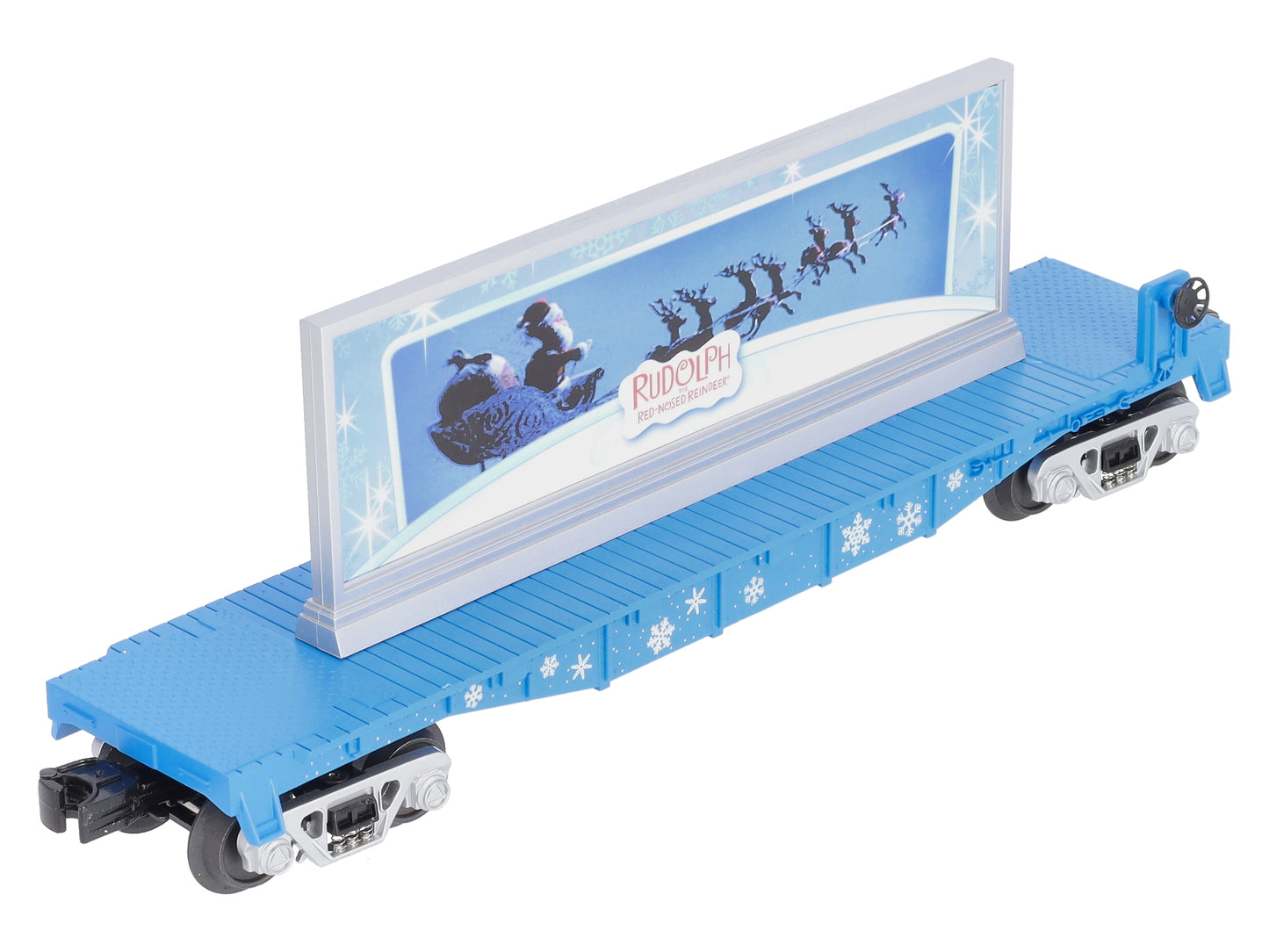 MTH 30-76254 O Gauge Rudolph Flatcar w/Billboard