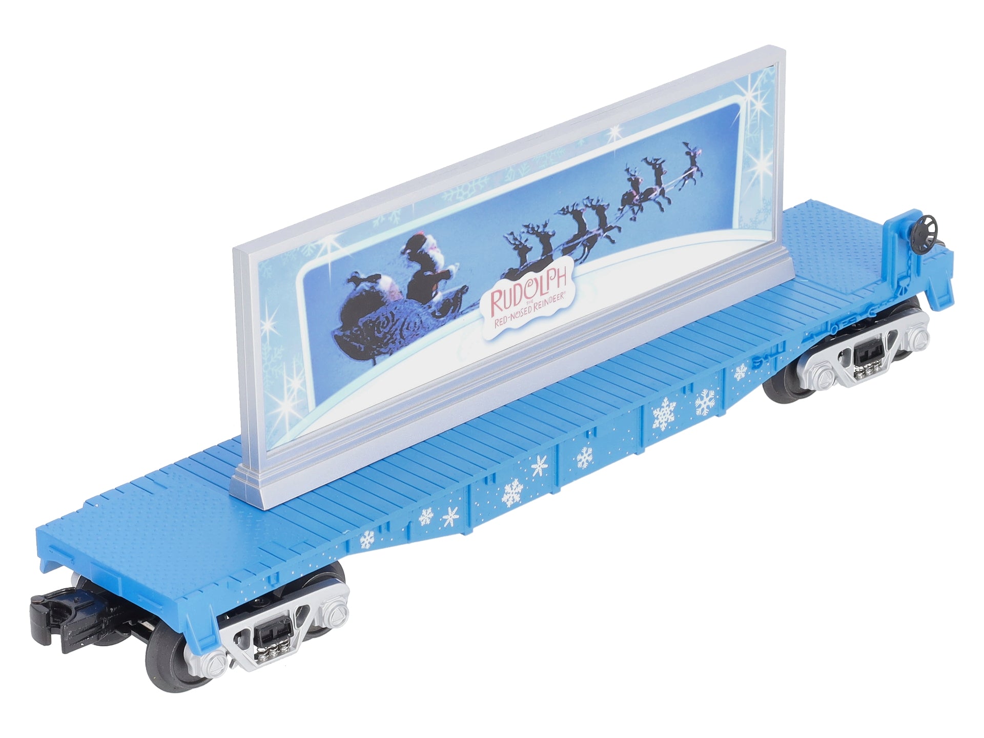MTH 30-76254 O Gauge Rudolph Flatcar w/Billboard