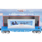 MTH 30-76254 O Gauge Rudolph Flatcar w/Billboard