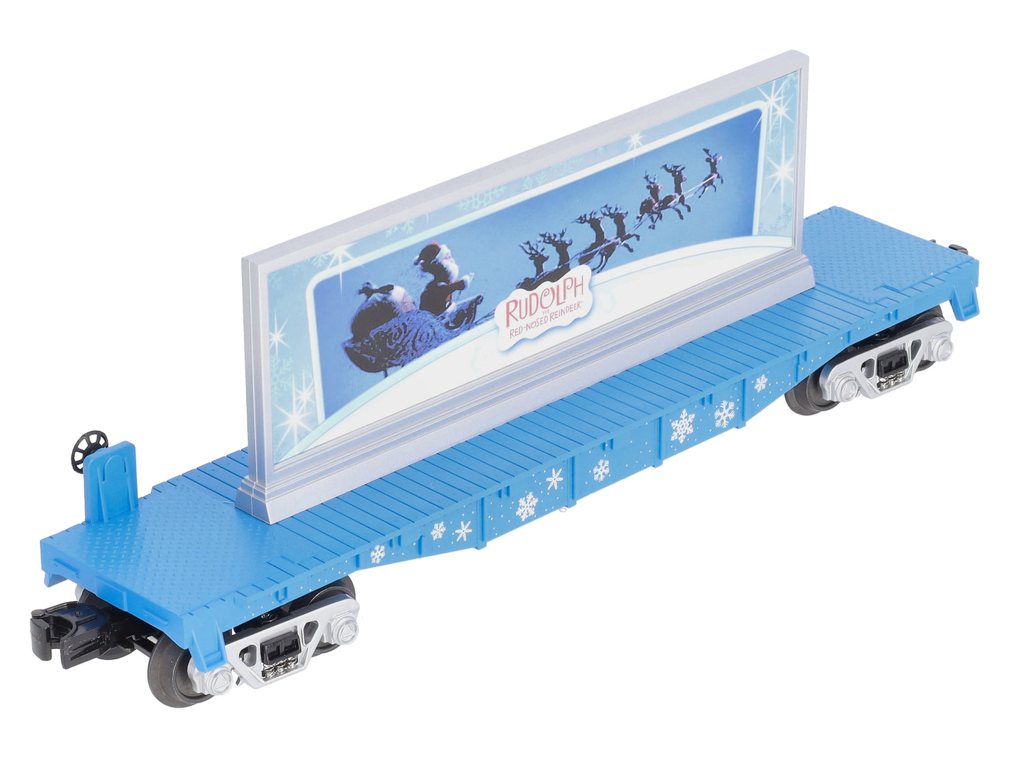 MTH 30-76254 O Gauge Rudolph Flatcar w/Billboard