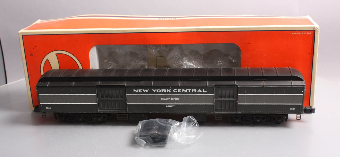 Lionel 6-19080 O New York Central Railway Express Agency Baggage Car #2564 LN/Box
