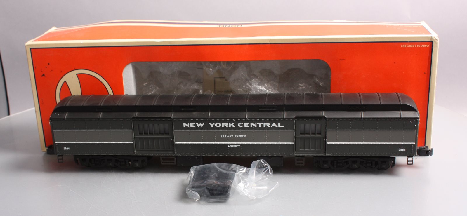 Lionel 6-19080 O New York Central Railway Express Agency Baggage Car #2564 LN/Box