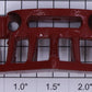 Lionel 33-23 Red Pilot and Cowcatcher-No Coupler