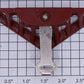 Lionel 33-23 Standard Gauge Diecast Red Pilot / Cowcatcher with18-4 Coupler