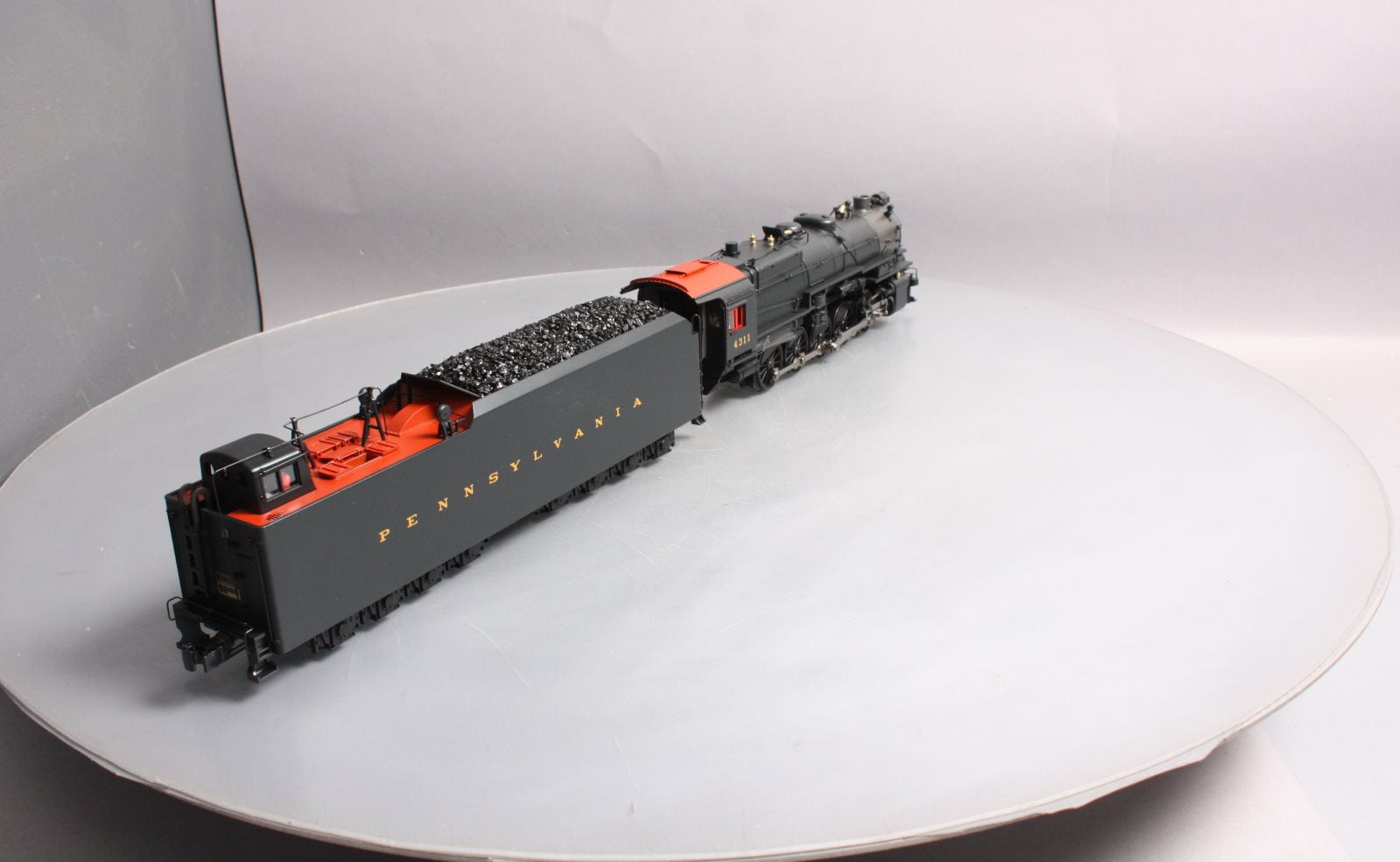 MTH 20-3117-1 O Scale PRR 2-10-0 Decapod Steam Locomotive & Tender #4311 w/ PS2 LN/Box
