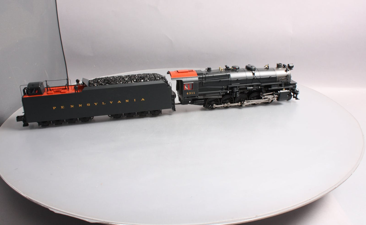 MTH 20-3117-1 O Scale PRR 2-10-0 Decapod Steam Locomotive & Tender #4311 w/ PS2 LN/Box