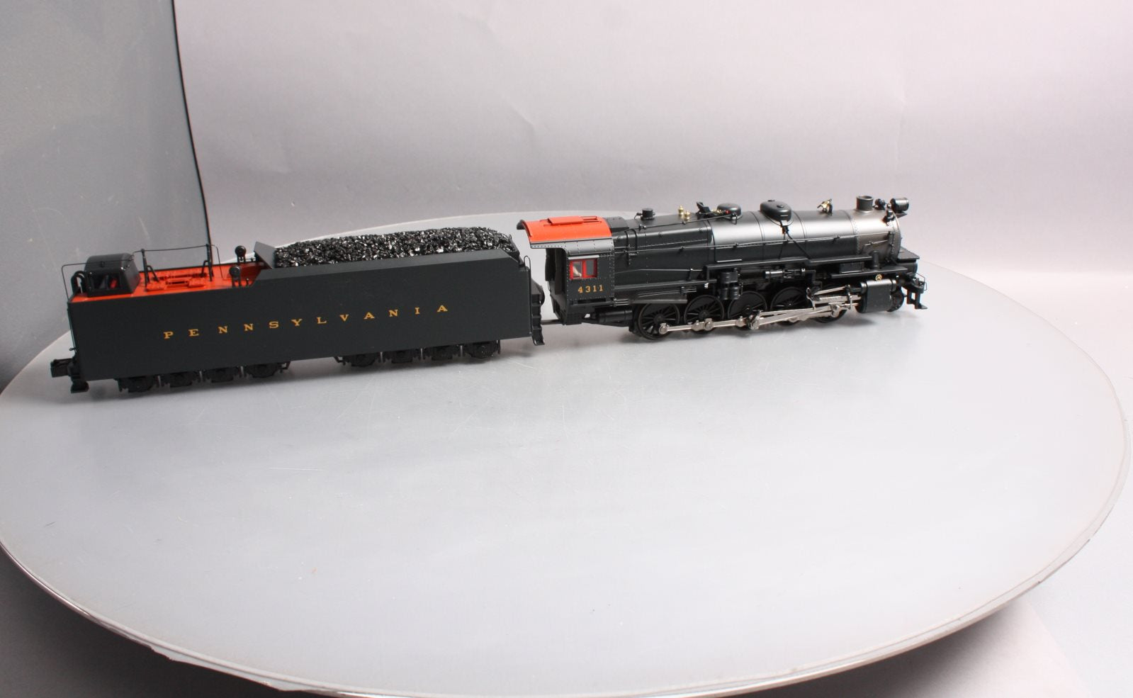 MTH 20-3117-1 O Scale PRR 2-10-0 Decapod Steam Locomotive & Tender #4311 w/ PS2 LN/Box