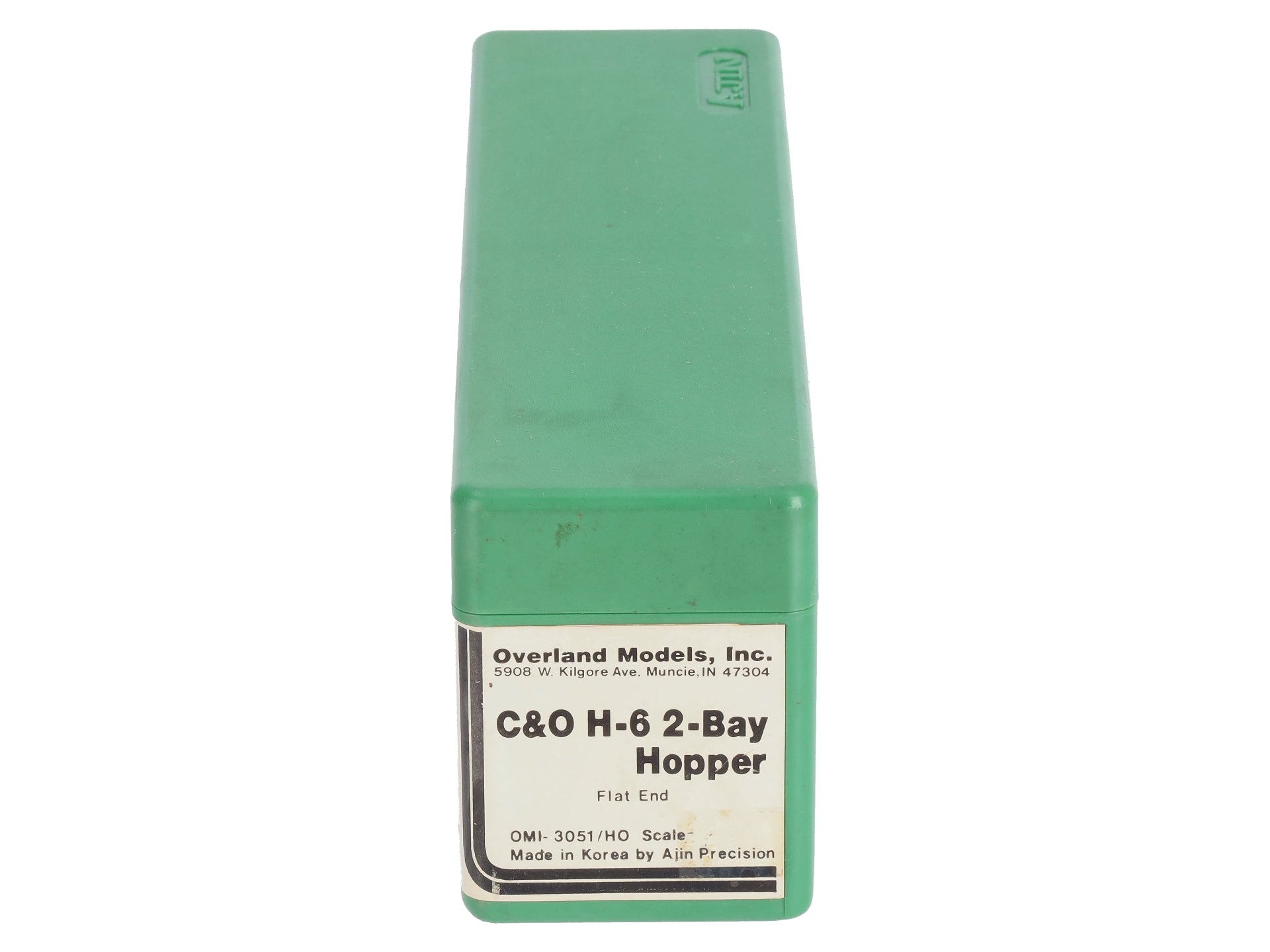 Overland 3051 HO BRASS C&O H-6 2-Bay Hopper - Unpainted LN/Box
