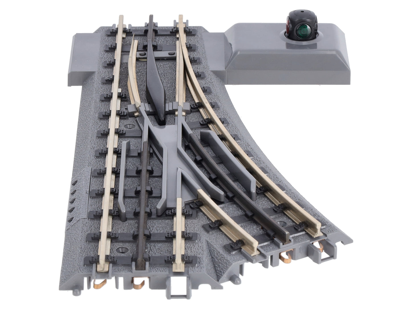 MTH 40-1044 O42 RealTrax Nickel Silver Left Hand Remote Switch Turnout