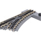 MTH 40-1044 O42 RealTrax Nickel Silver Left Hand Remote Switch Turnout