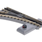 MTH 40-1044 O42 RealTrax Nickel Silver Left Hand Remote Switch Turnout