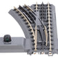 MTH 40-1044 O42 RealTrax Nickel Silver Left Hand Remote Switch Turnout