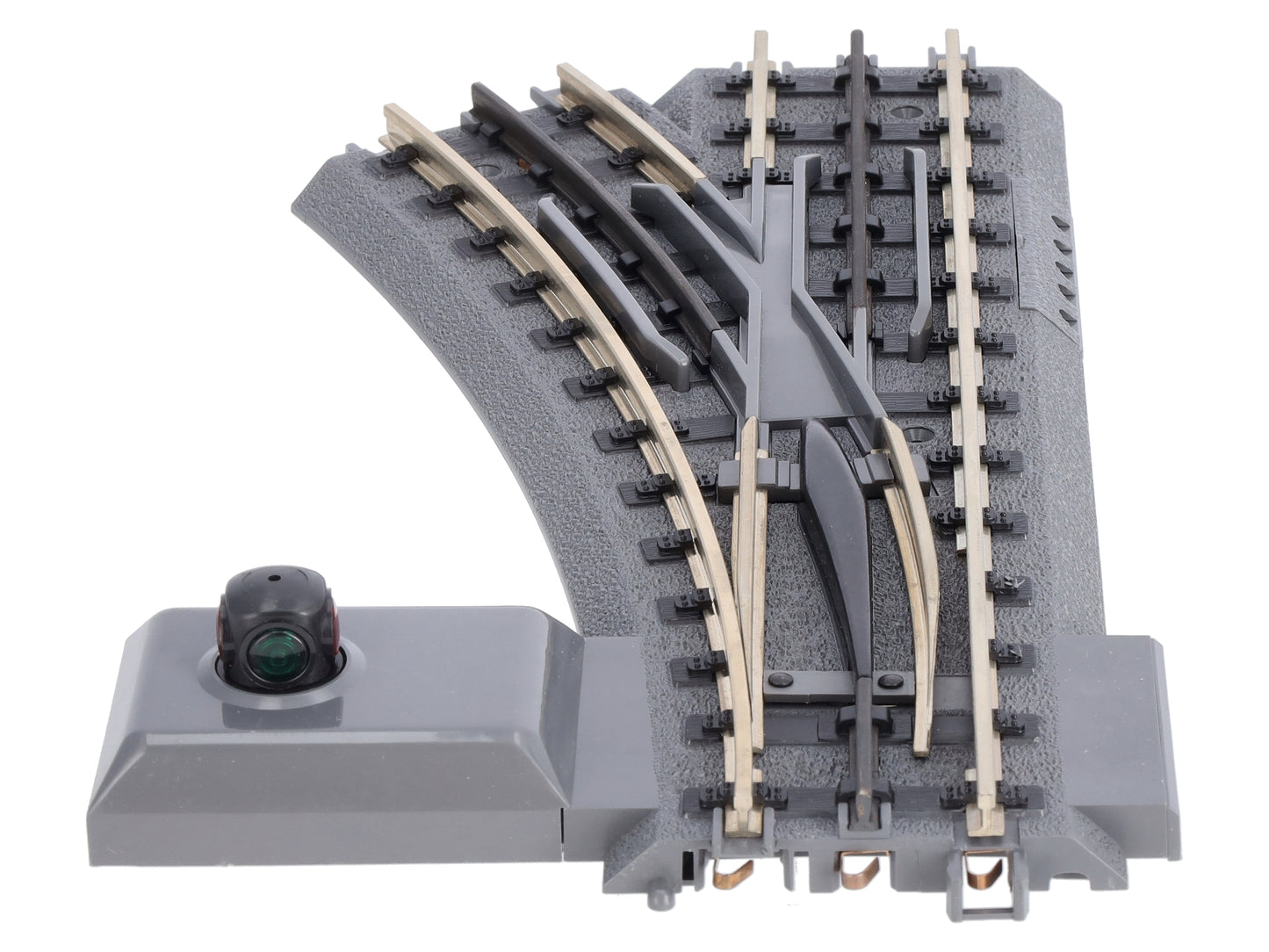 MTH 40-1044 O42 RealTrax Nickel Silver Left Hand Remote Switch Turnout