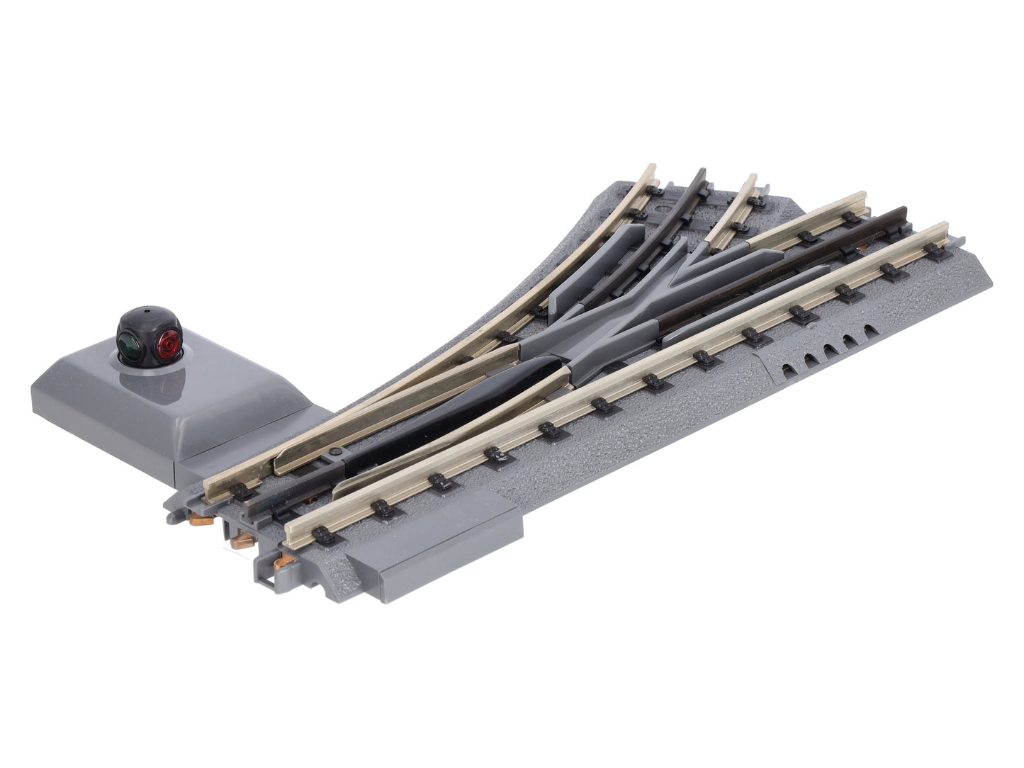MTH 40-1044 O42 RealTrax Nickel Silver Left Hand Remote Switch Turnout