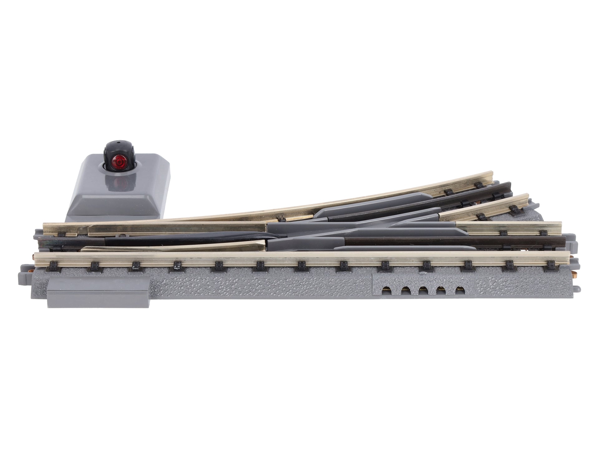 MTH 40-1044 O42 RealTrax Nickel Silver Left Hand Remote Switch Turnout