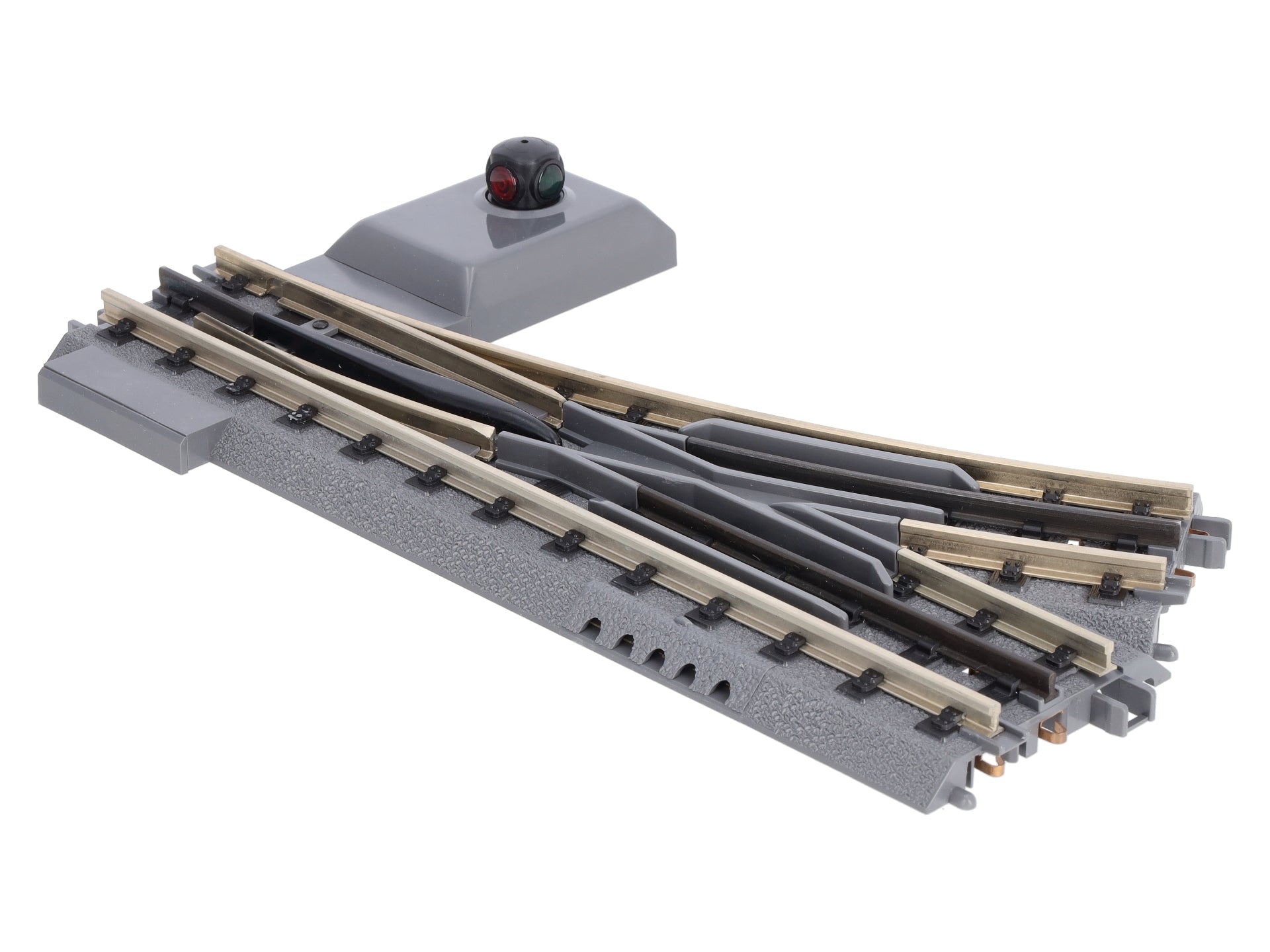 MTH 40-1044 O42 RealTrax Nickel Silver Left Hand Remote Switch Turnout