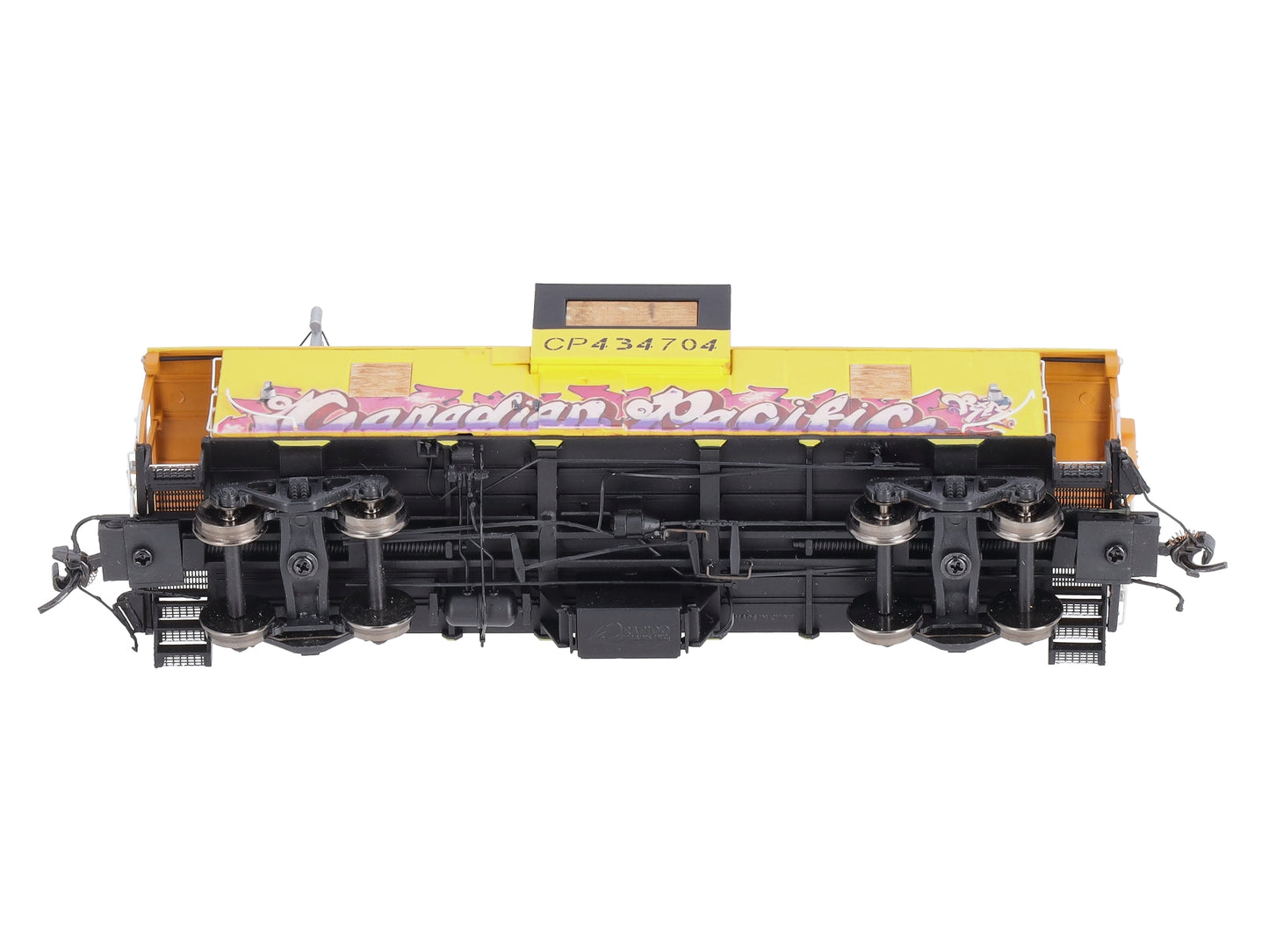 Rapido Trains 110123 HO CP Graffiti Angus Wide-Vision Caboose #434704 LN/Box
