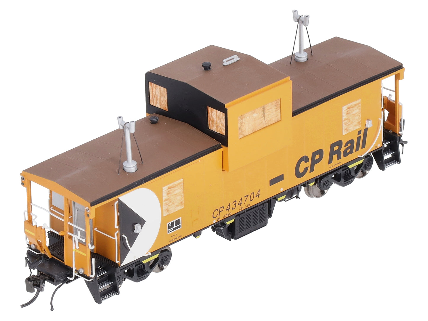 Rapido Trains 110123 HO CP Graffiti Angus Wide-Vision Caboose #434704 LN/Box