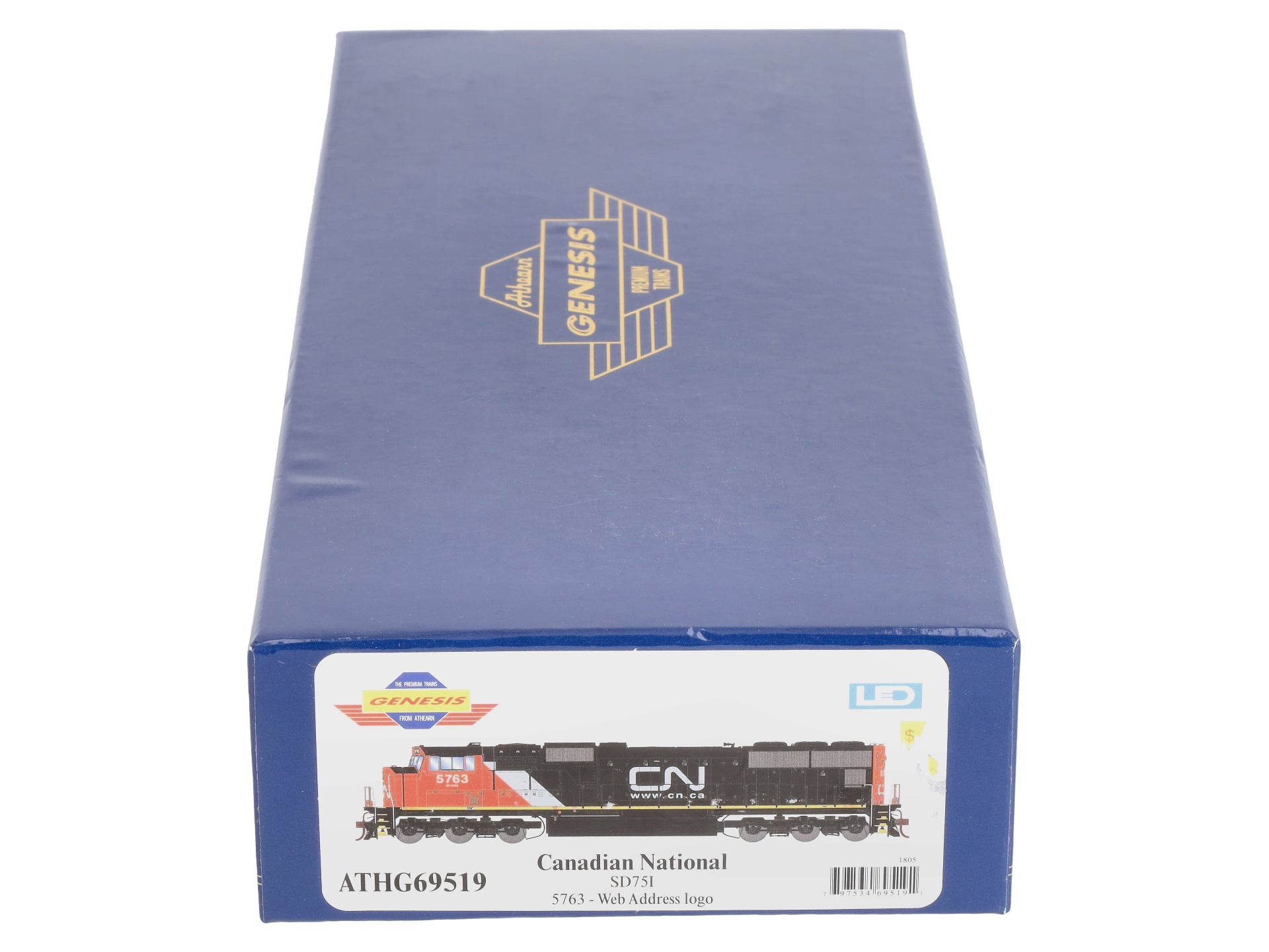 Athearn G69519 HO Canadian National SD75I Diesel with Web Address Logo #5763