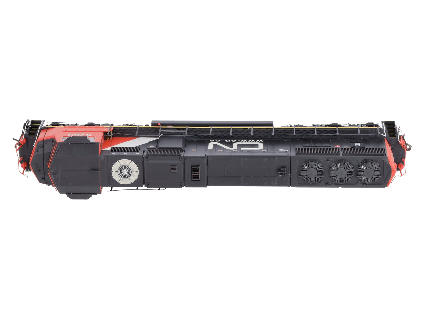 Athearn G69519 HO Canadian National SD75I Diesel with Web Address Logo #5763